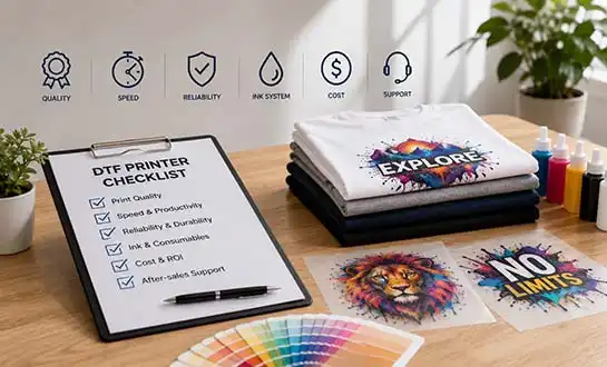 What Should Businesses Check Before Buying a DTF Printer?